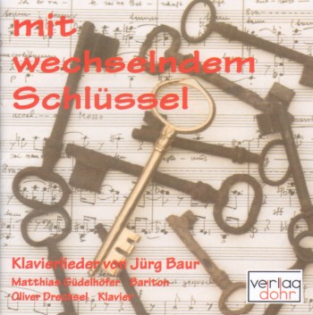 CD-Cover Baur-Klavierlieder
